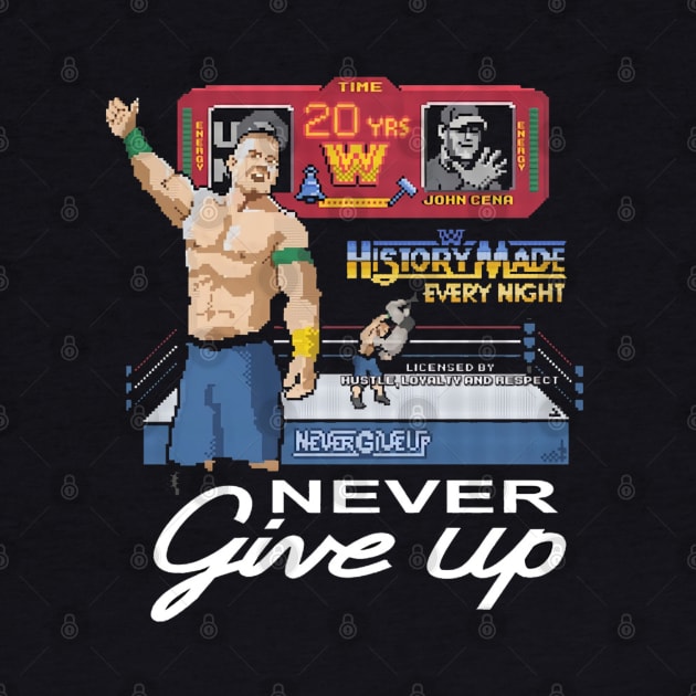 John Cena 20 Years Never Give Up by Holman